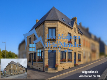 Grande maison de caractère aux multiples possibilités de 223 m² habitables (305m² exploitable) Située dans la belle commune de Chérencé-le-Roussel