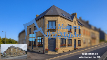 Grande maison de caractère aux multiples possibilités de 223 m² habitables (305m² exploitable) Située dans la belle commune de Chérencé-le-Roussel