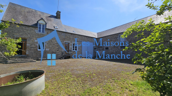 Ancienne ferme normande au calme - Fort potentiel- Proche Saint james