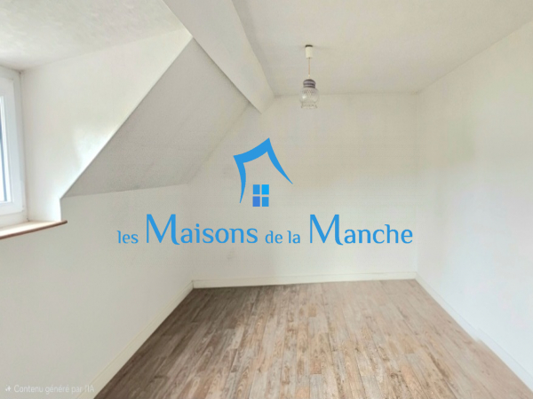 Grande maison en pierre avec grand terrain arboré, aux portes de Saint-Hilaire-du-Harcouët