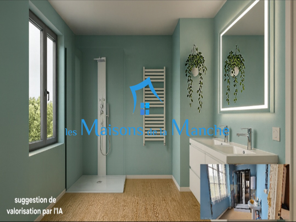 Grande maison de caractère aux multiples possibilités de 223 m² habitables (305m² exploitable) Située dans la belle commune de Chérencé-le-Roussel