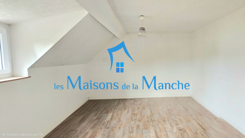 Grande maison en pierre avec grand terrain arboré, aux portes de Saint-Hilaire-du-Harcouët