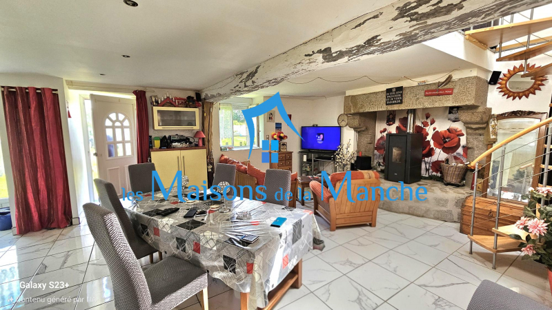 Ensemble immobilier rare à Précey, au calme, en bout d'impasse – Proche Mont-Saint-Michel