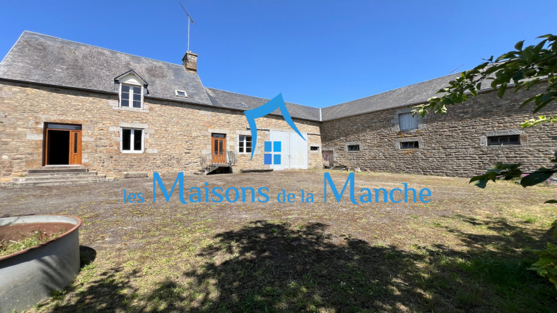 Maison 120m2 + bâtiment annexe 164m2 secteur Saint James (50240)