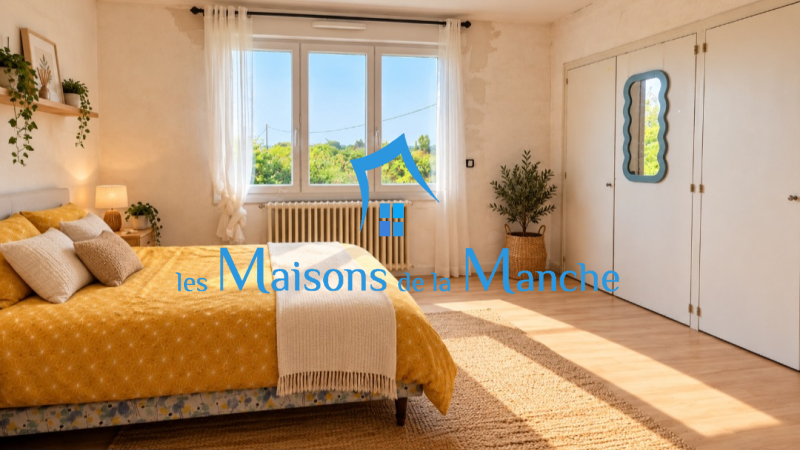 Maison familiale de 5 chambres sur sous-sol complet, à proximité de Pontorson et du Mont-Saint-Michel.