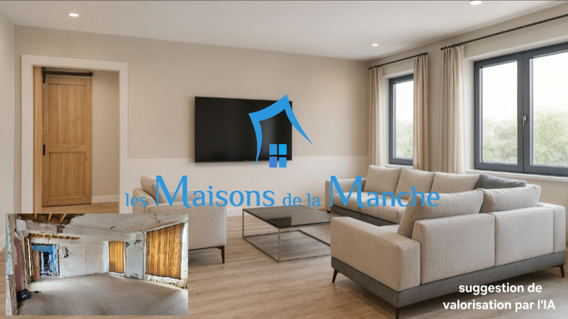 Grande maison de caractère aux multiples possibilités de 223 m² habitables (305m² exploitable) Située dans la belle commune de Chérencé-le-Roussel