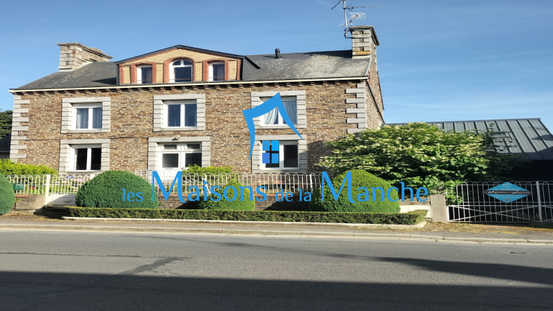 Maison 8 pièces 161m2 (trois appartements) à Brécey