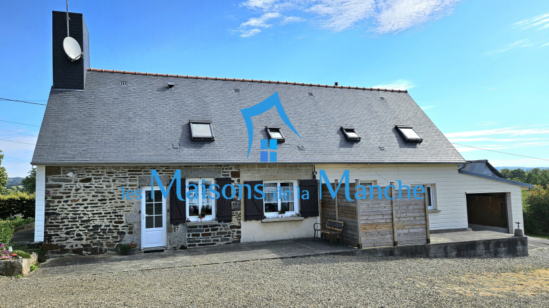 Exclusivité – Maison de 112 m² au Mesnil Adelée avec 2 382 m² de terrain arboré. au calme