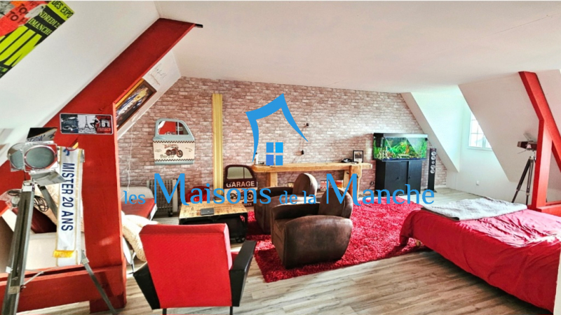 Maison familiale 7 pièces – 171 m² habitables (213 m² exploitable) – Terrain 4 400 m² – Sous-sol complet – Proche Saint Hilaire du Harcouët