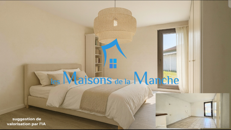 Grande maison de ville en pierre avec garages à St Hilaire du Harcouët