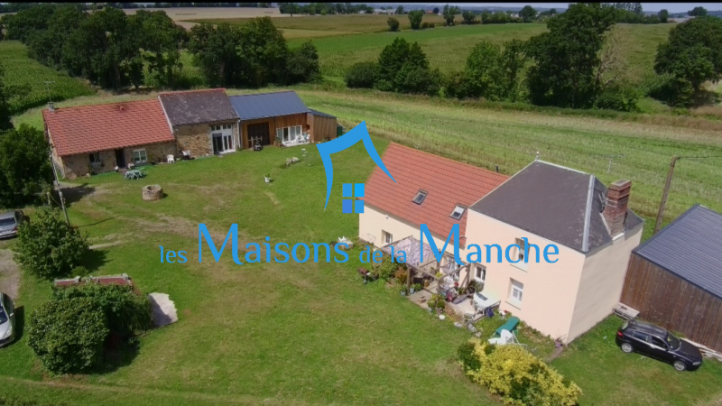 Ensemble immobilier rare à Précey, au calme, en bout d'impasse – Proche Mont-Saint-Michel