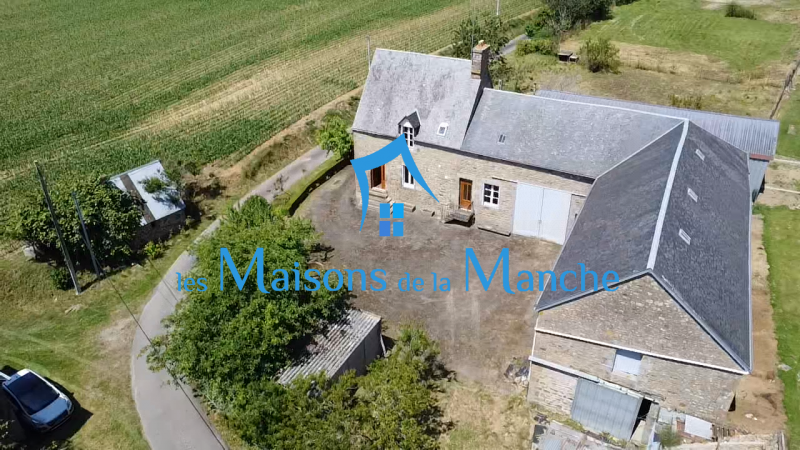 Maison 120m2 + bâtiment annexe 164m2 secteur Saint James (50240)