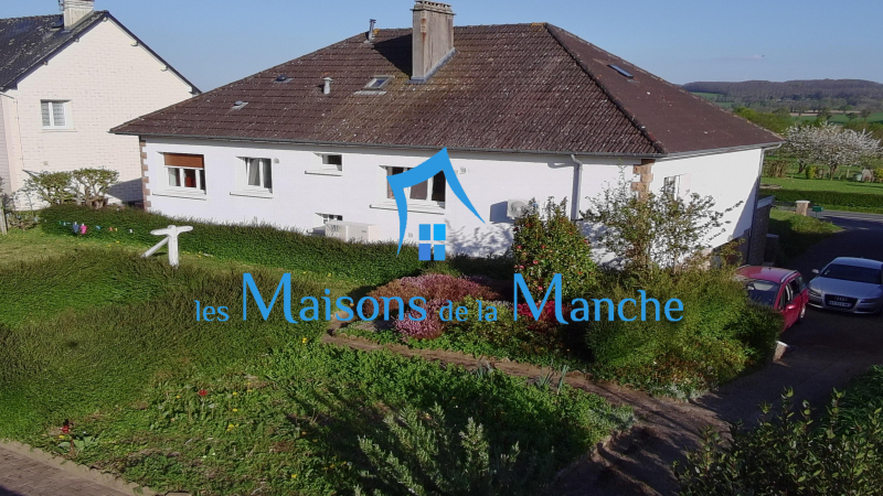 Maison familiale et lumineuse avec jardin, terrasse et sous-sol - Ponts 50300