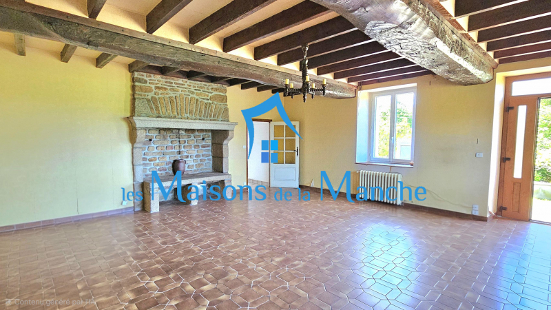 Ancienne ferme normande au calme - Fort potentiel- Proche Saint james