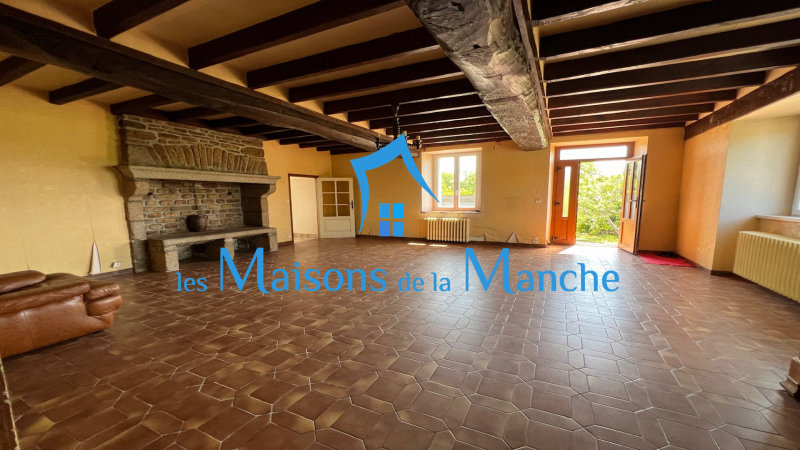 Maison 120m2 + bâtiment annexe 164m2 secteur Saint James (50240)