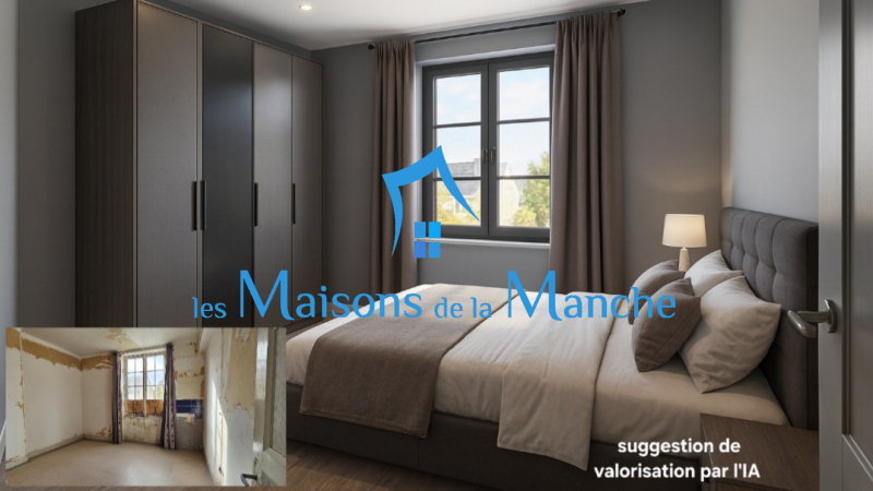 Grande maison de caractère aux multiples possibilités de 223 m² habitables (305m² exploitable) Située dans la belle commune de Chérencé-le-Roussel