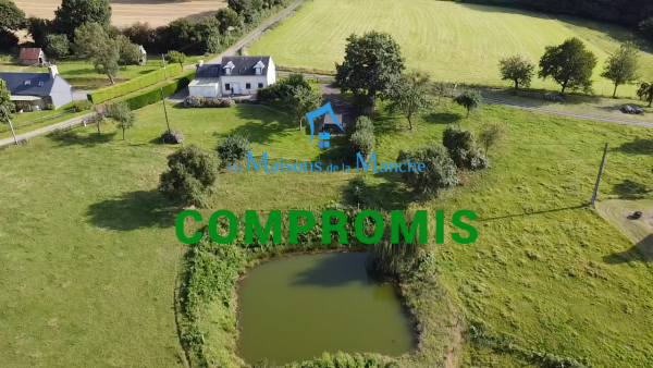 Jolie maison 6 pièces sur 1600m2 au calme et vue panoramique secteur Brécey