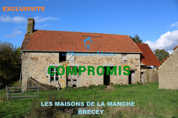 Longère en pierre à rénover, surface 134 m², à 30 minutes de Granville