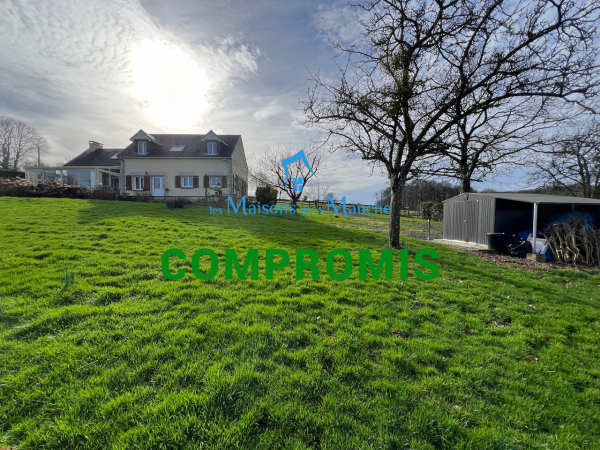 Jolie maison 6 pièces sur 1600m2 au calme et vue panoramique secteur Brécey